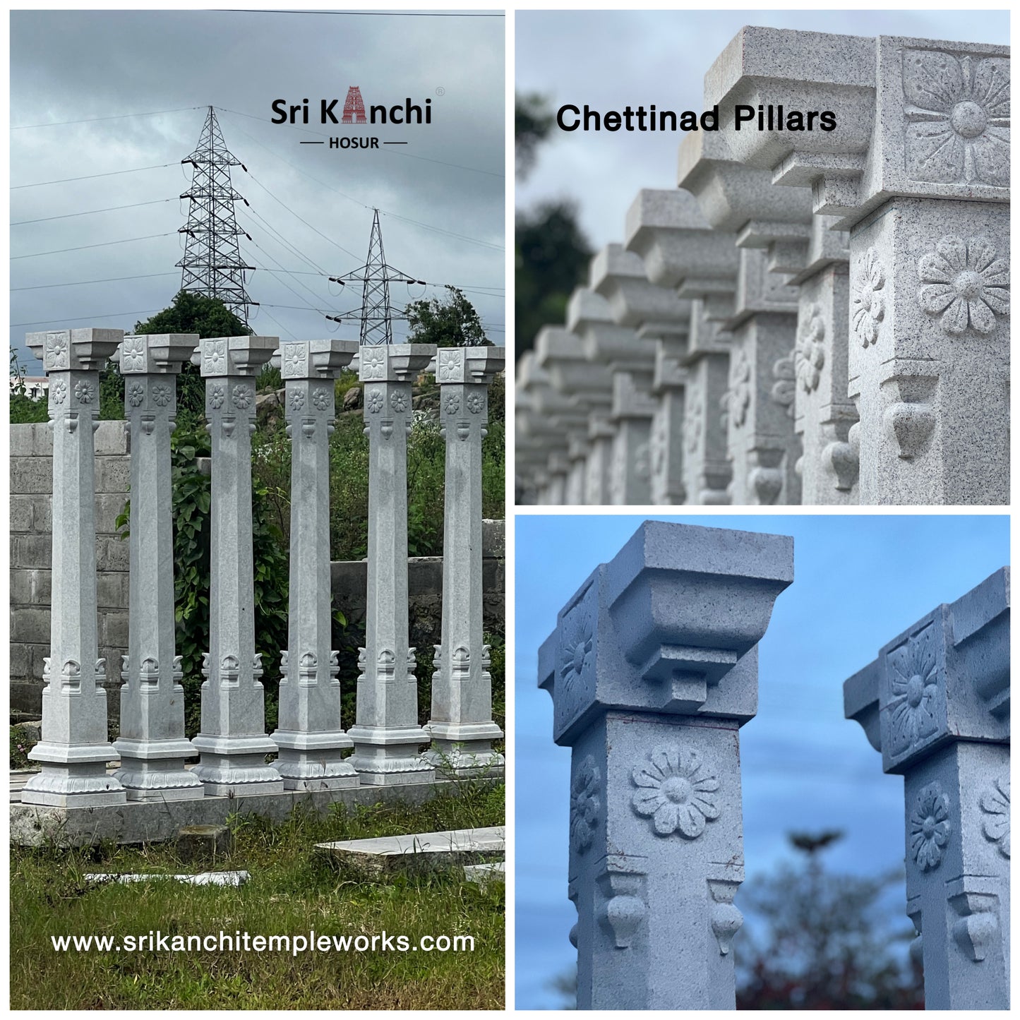 Chettinad Pillars