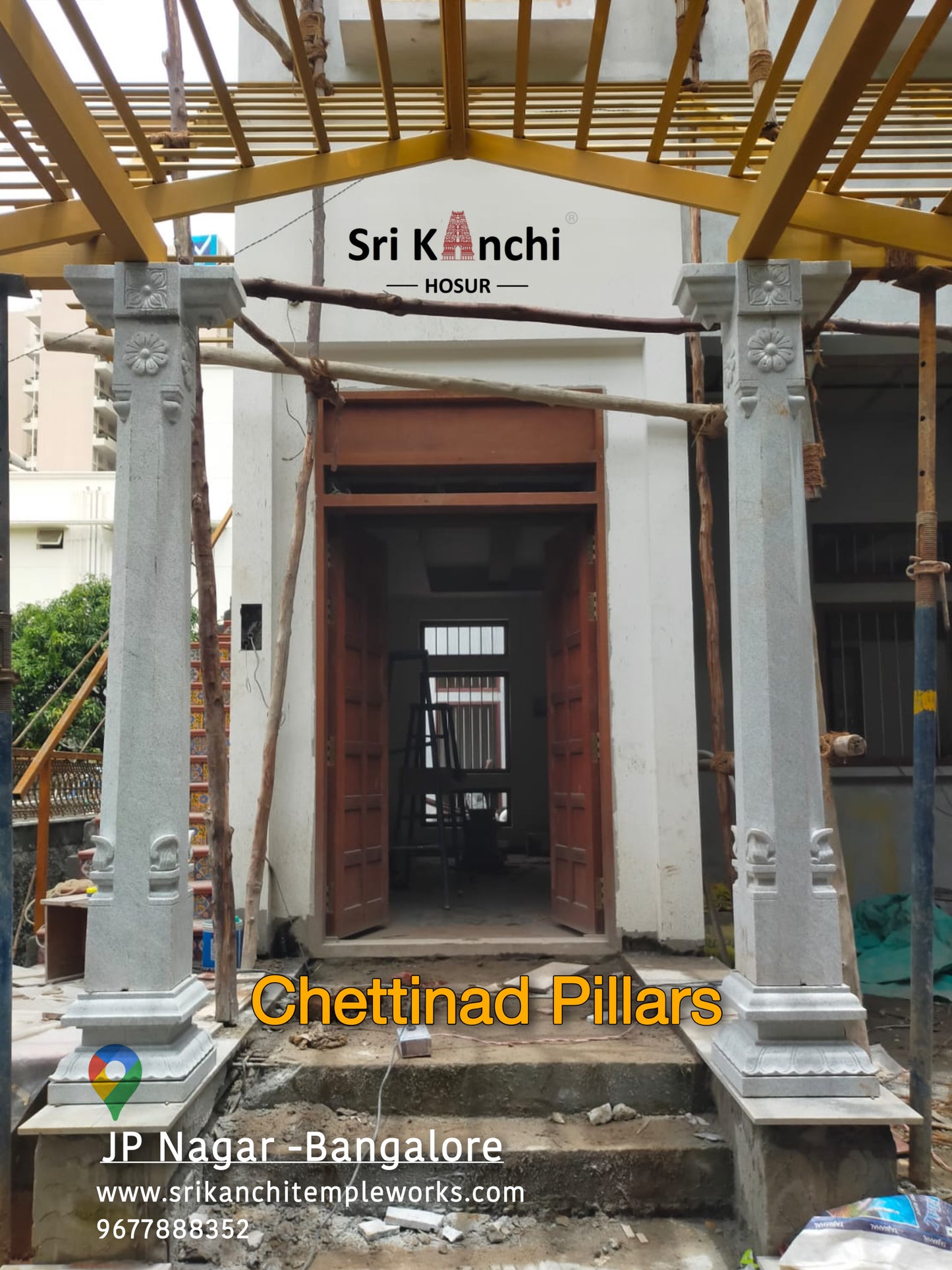 Chettinad Pillars