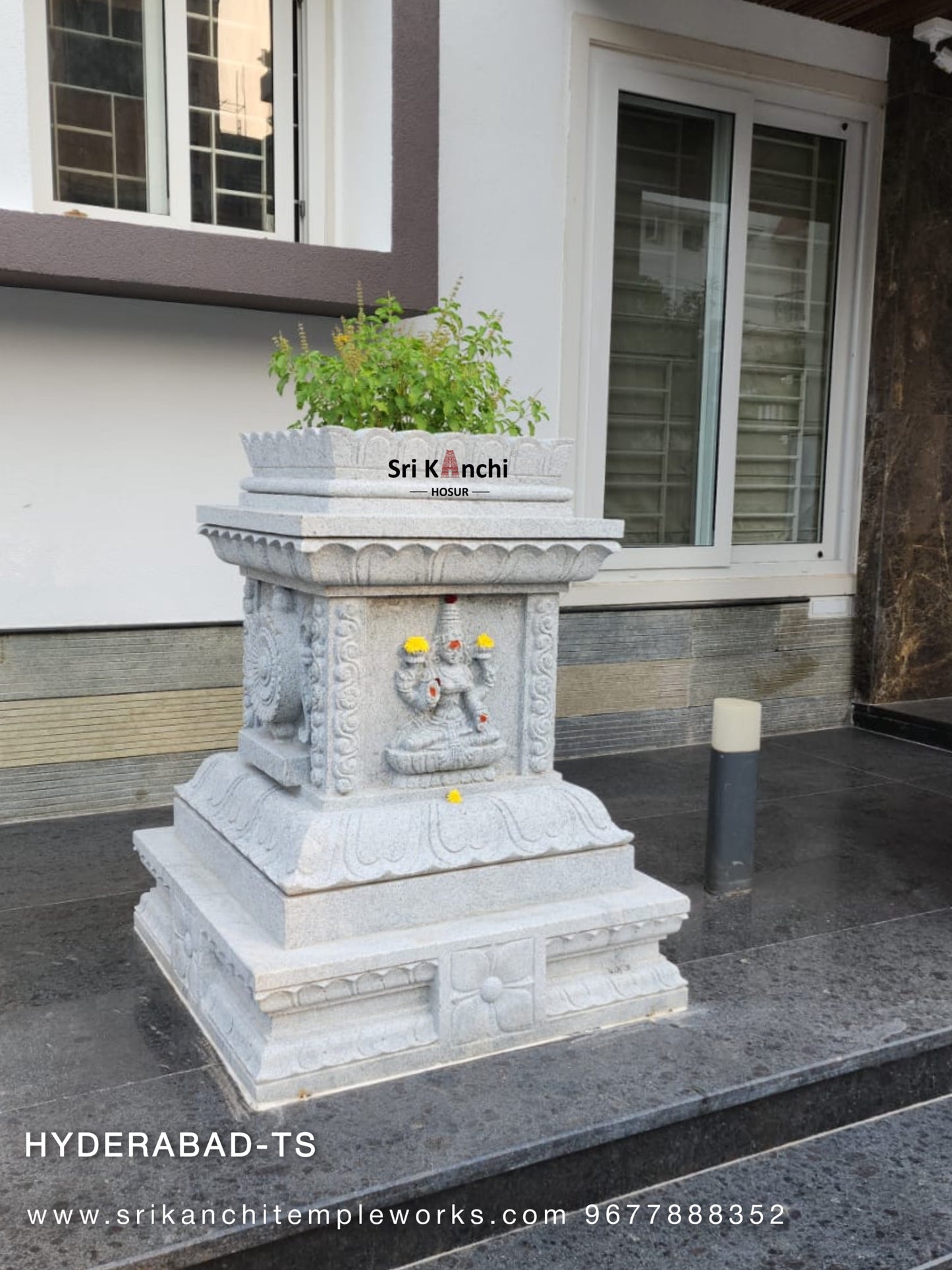 Sri Lakshmi Tulsi maadam (White Stone)