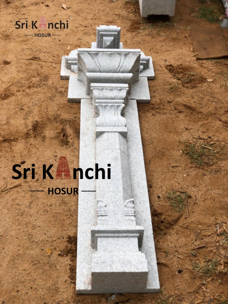 Stone Pillar ( Wall Attached ) 6 Feet Height / 9 T Sculptures & Statues