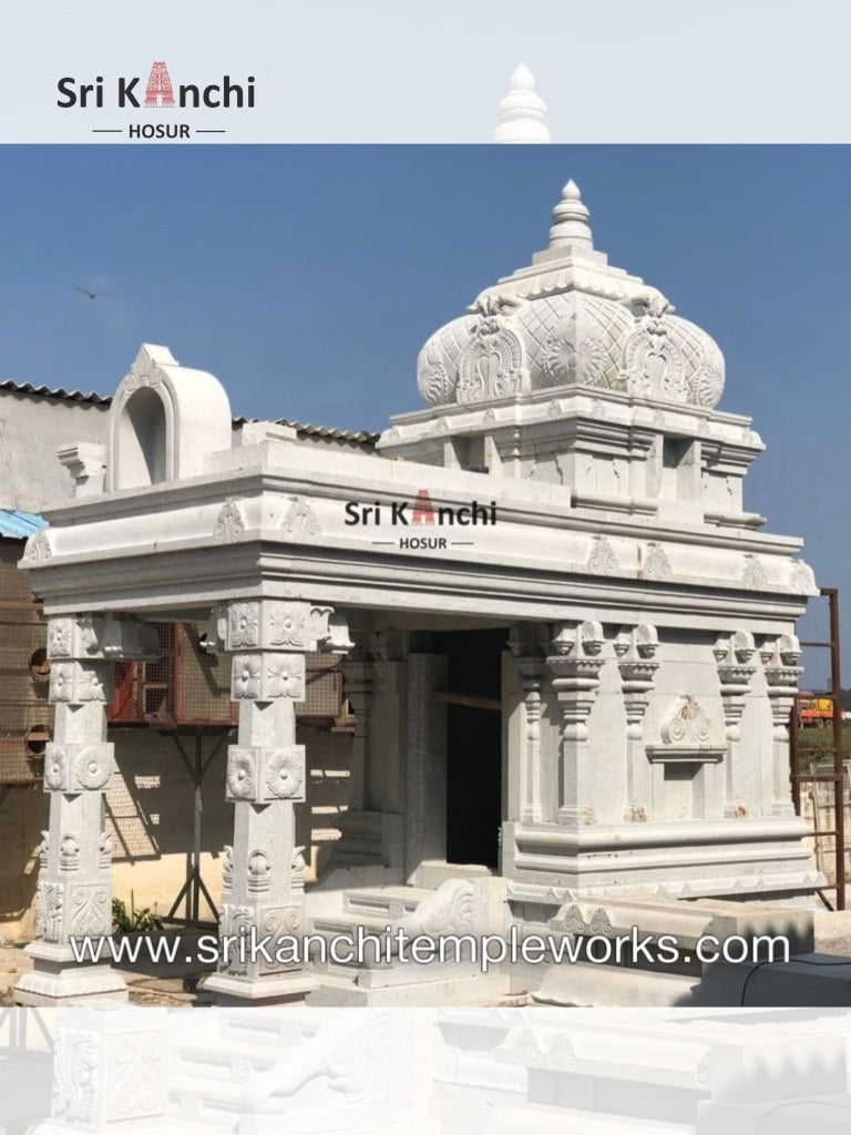 Temple With Mandapam